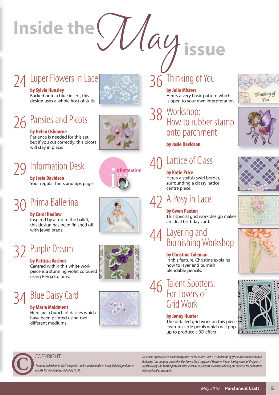 Parchment Craft Preview Pages