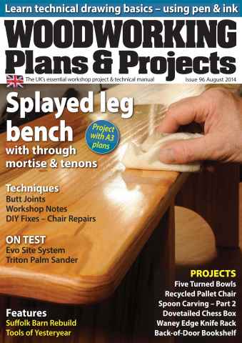 Woodworking Crafts Magazine issue August 2014