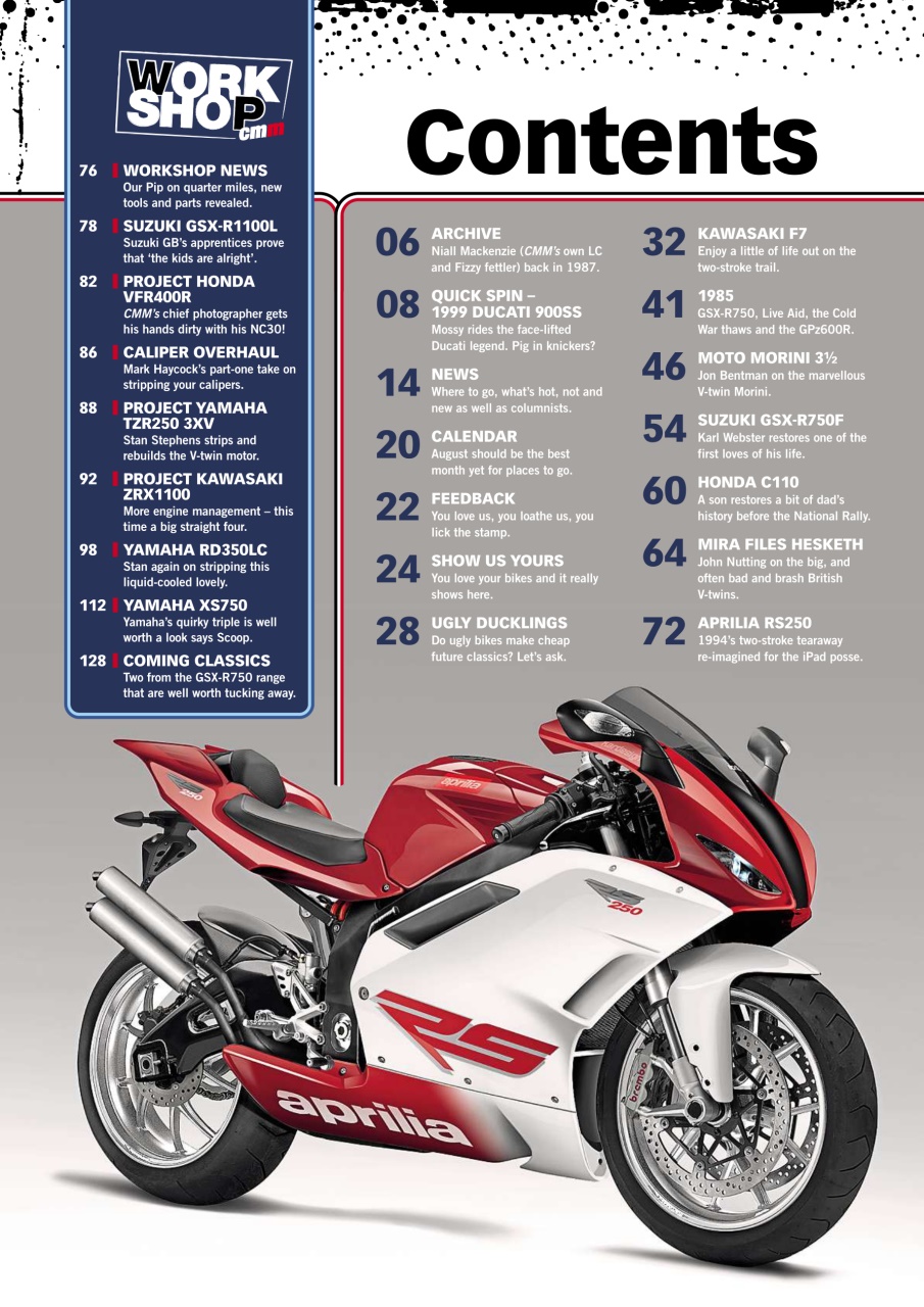 Classic Motorcycle Mechanics Preview Pages