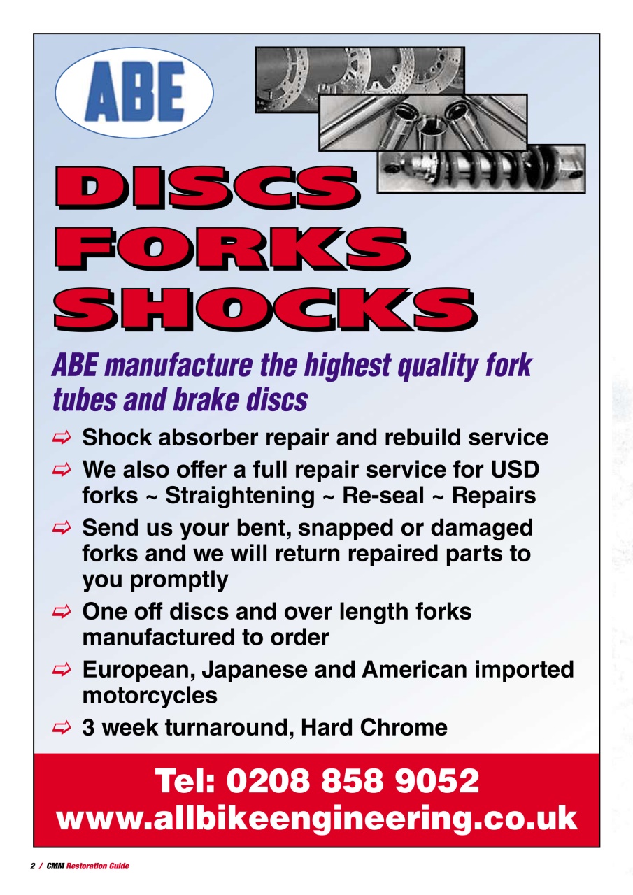 Classic Motorcycle Mechanics Preview Pages