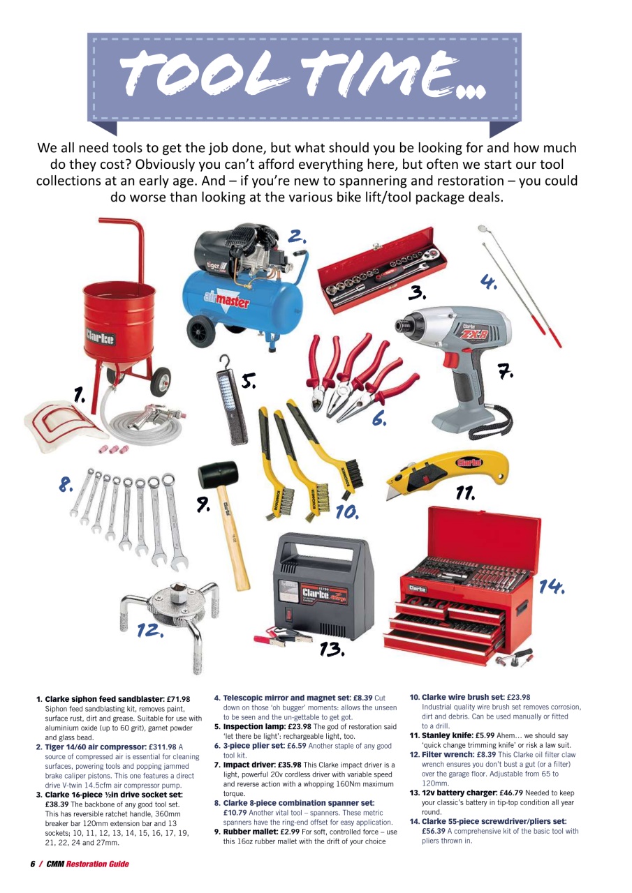 Classic Motorcycle Mechanics Preview Pages
