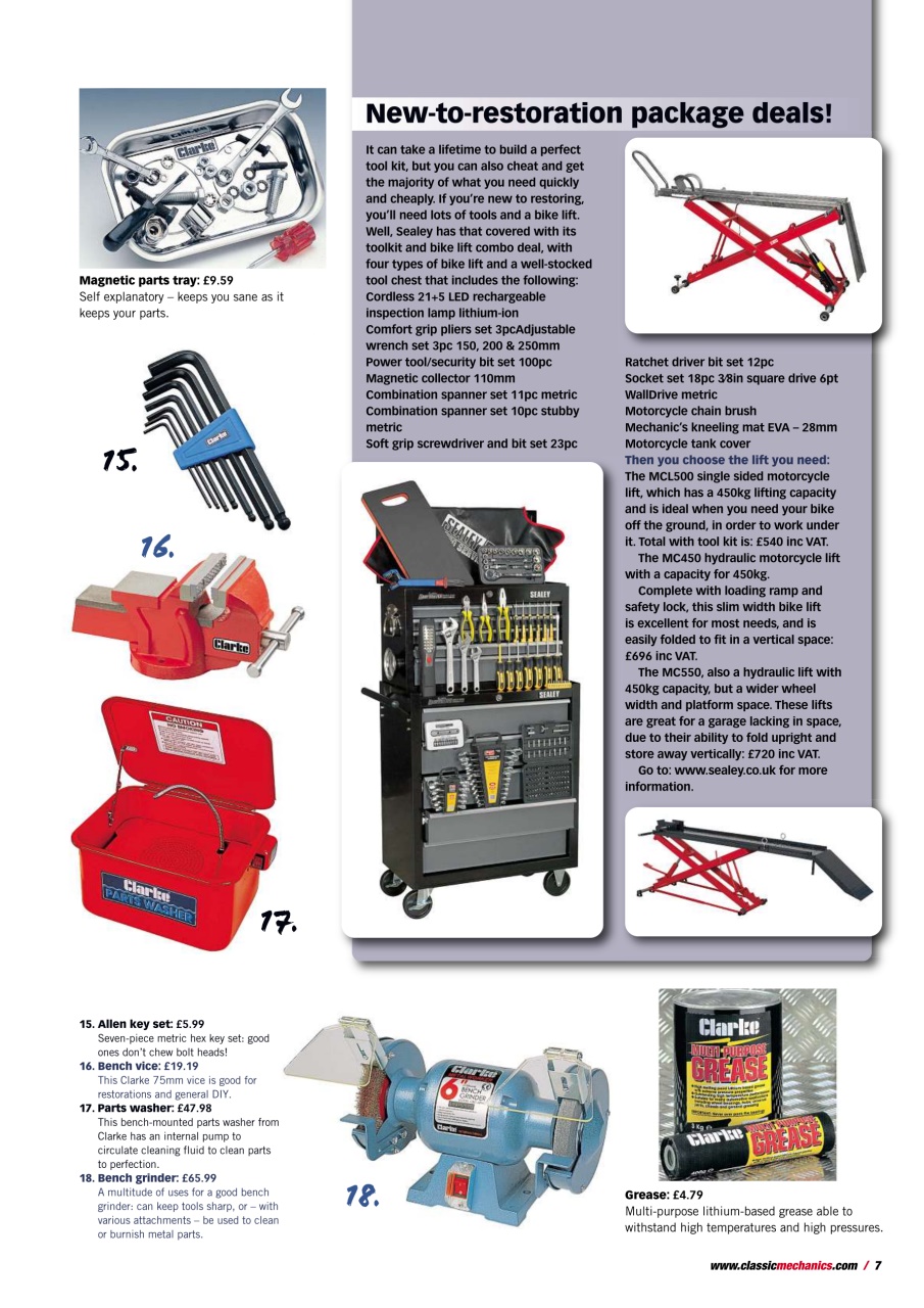 Classic Motorcycle Mechanics Preview Pages