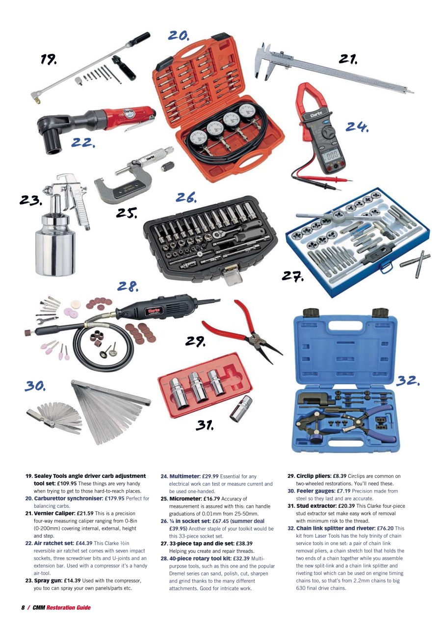 Classic Motorcycle Mechanics Preview Pages