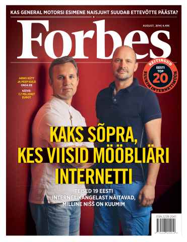 Forbes Aug '14 issue Forbes Aug '14