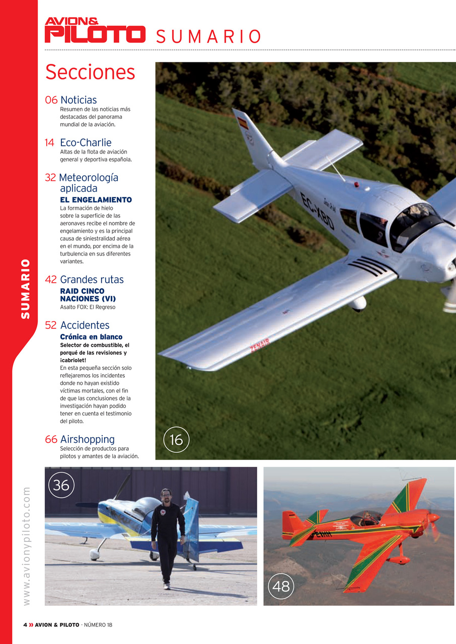 Revista Avion & Piloto Preview Pages
