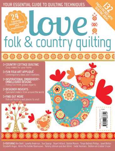 Love Folk & Country Quilting issue Love Folk & Country Quilting