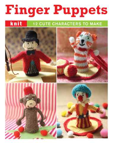 Knitted finger puppets (booklet) issue Knitted finger puppets (booklet)