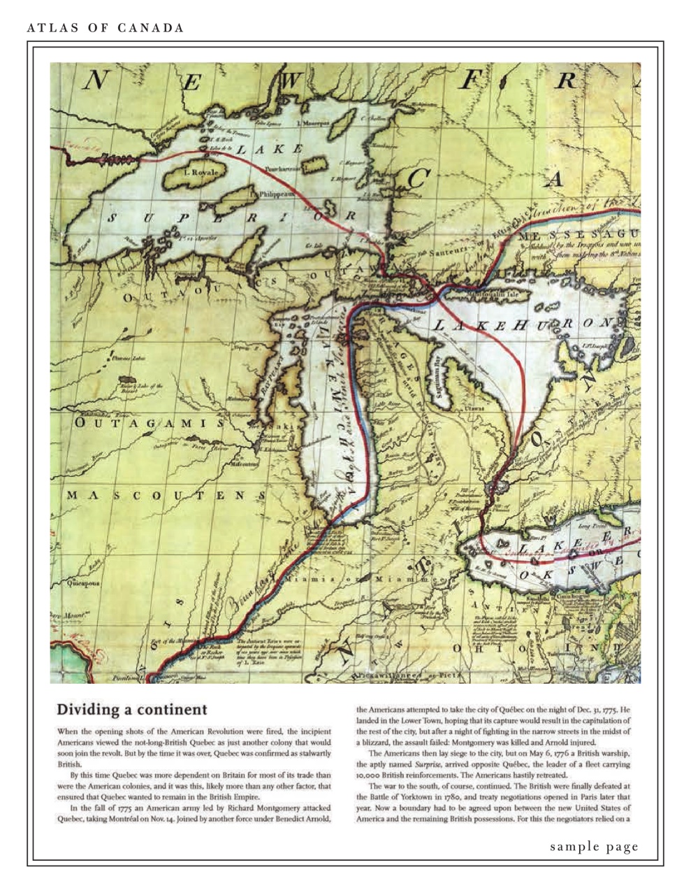 Canadian Geographic Preview Pages
