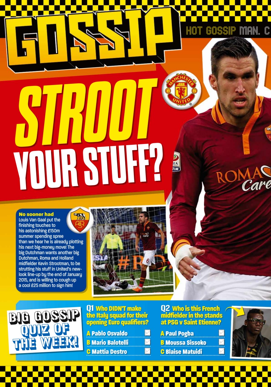 Match of the Day Preview Pages