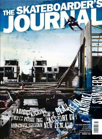 The Skateboarder's Journal #32 issue The Skateboarder's Journal #32