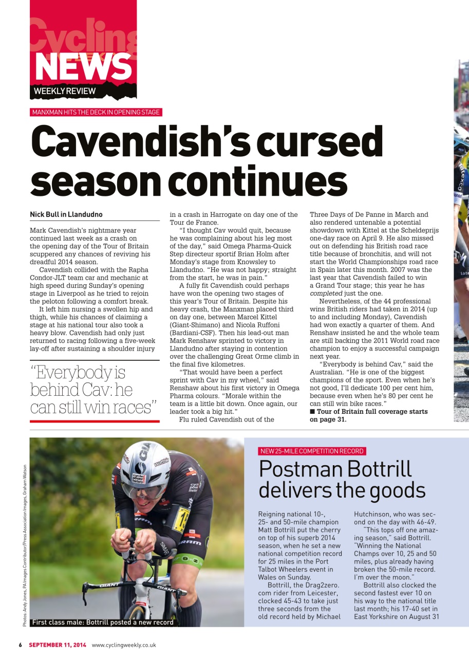 Cycling Weekly Preview Pages