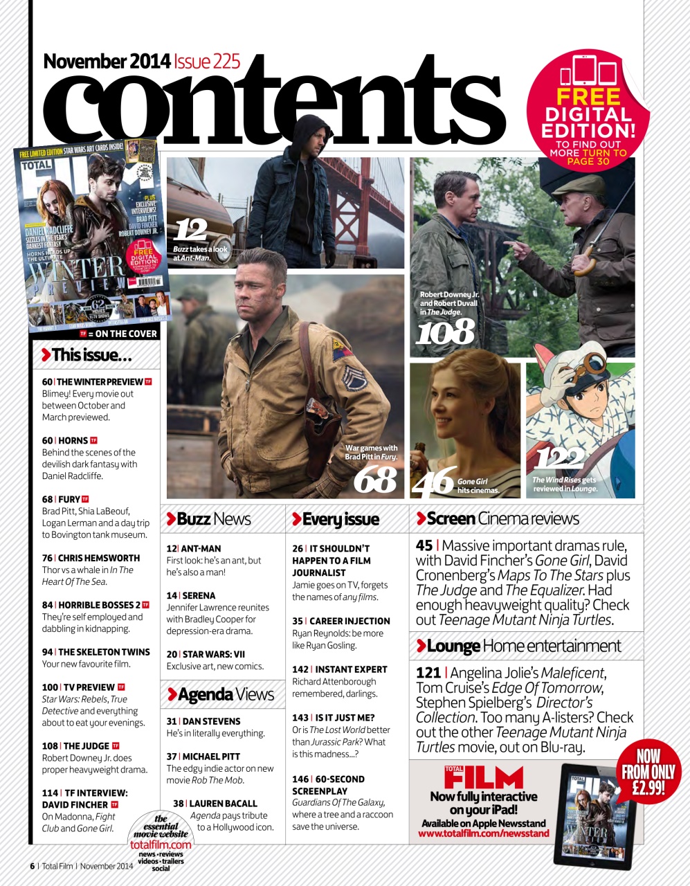 Total Film magazine all issues: read online, download pdf free