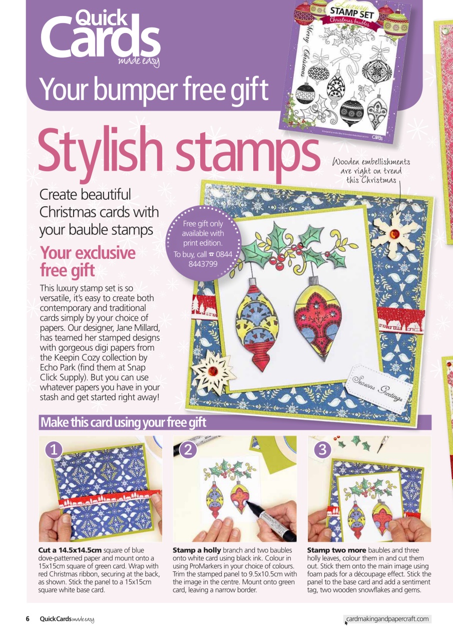 Quick Cards Made Easy Preview Pages