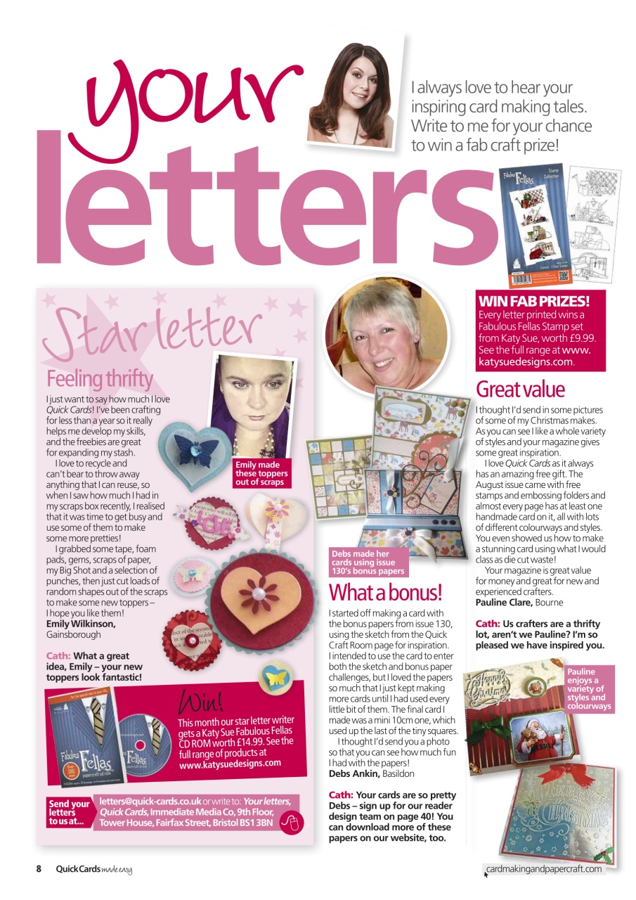 Quick Cards Made Easy Preview Pages