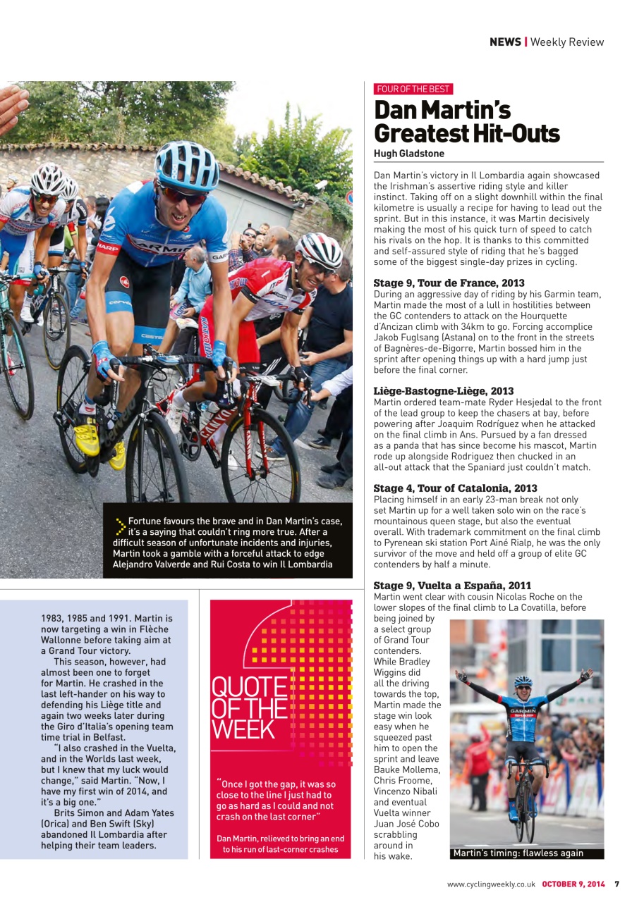 Cycling Weekly Preview Pages