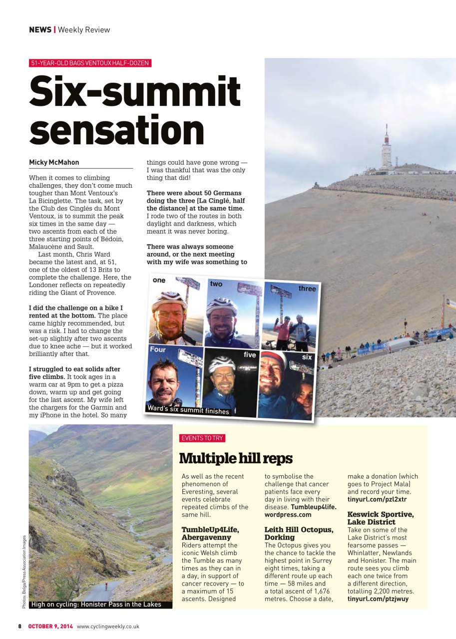 Cycling Weekly Preview Pages