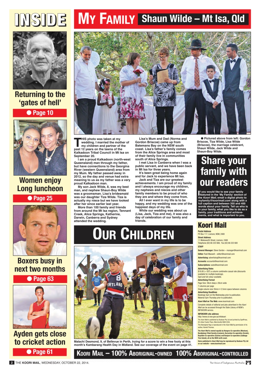 Koori Mail Preview Pages