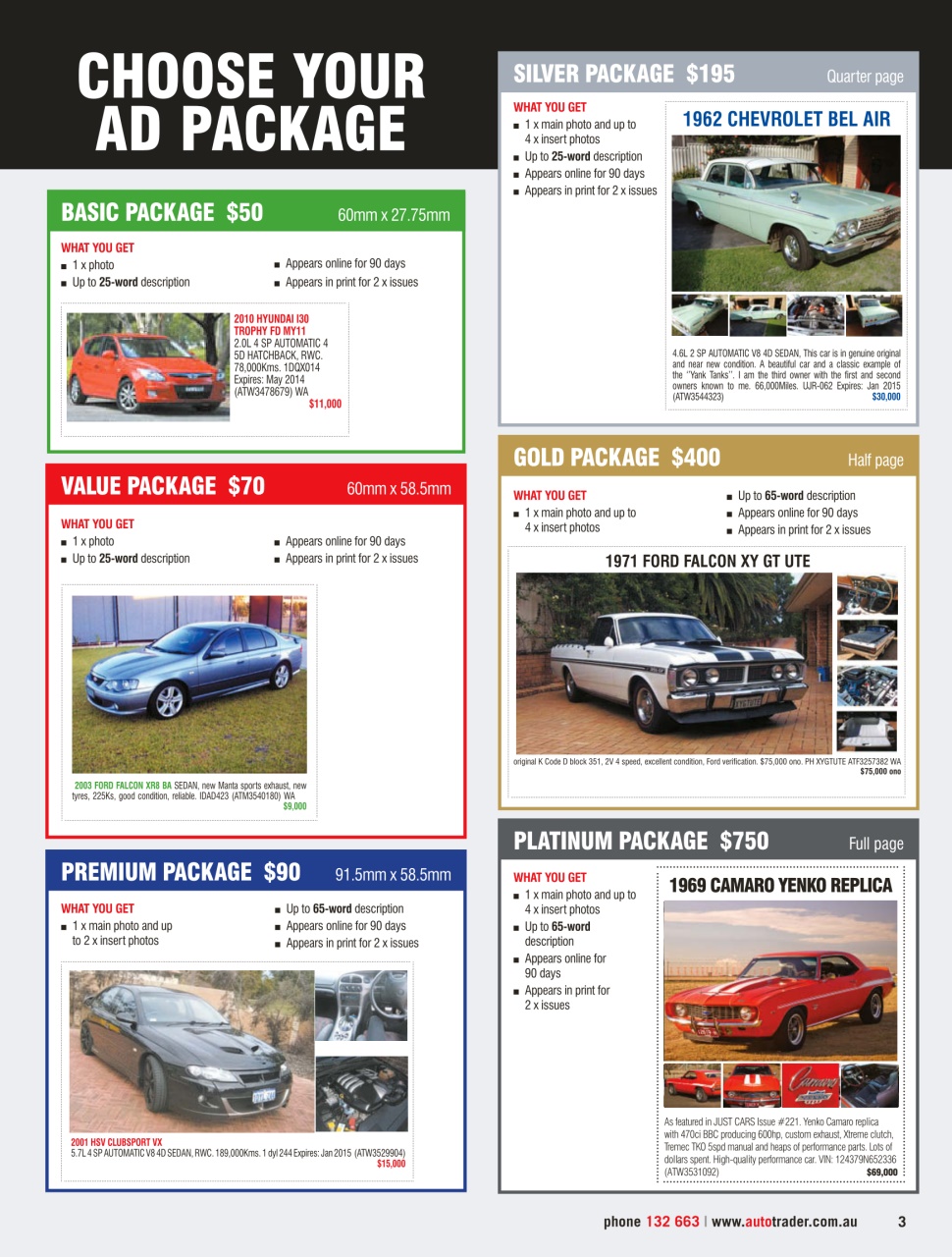 AutoTrader Preview Pages