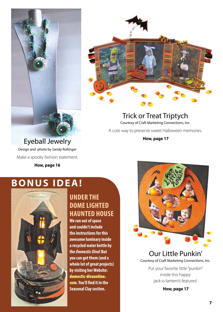 Craft & Home Projects Preview Pages