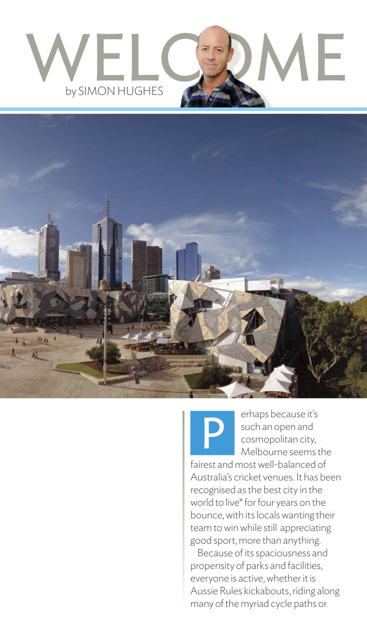 The Cricketer Magazine Preview Pages