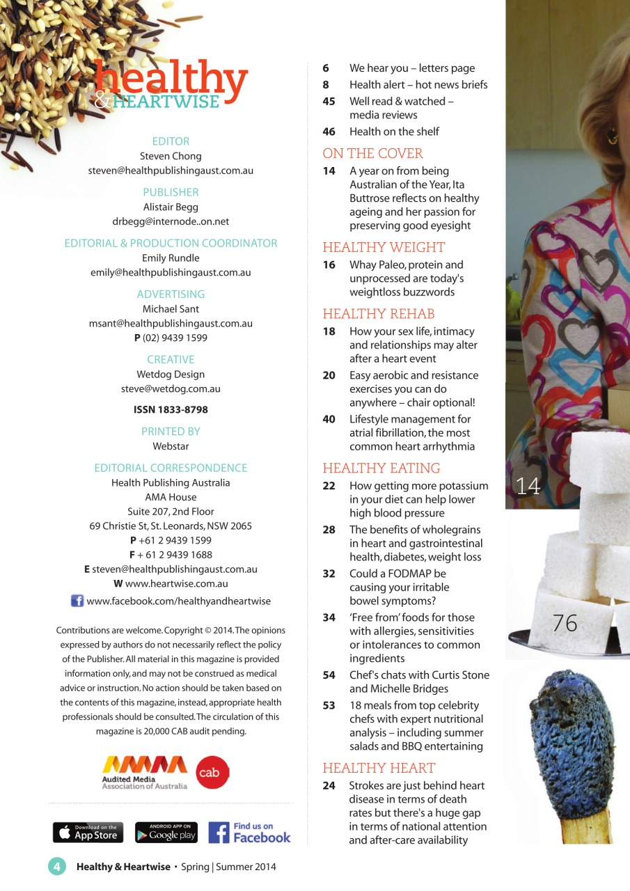 Healthy & Heartwise Preview Pages