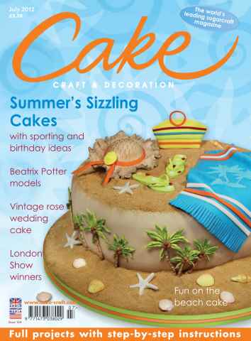 Cake Decoration & Sugarcraft Magazine issue July 2012