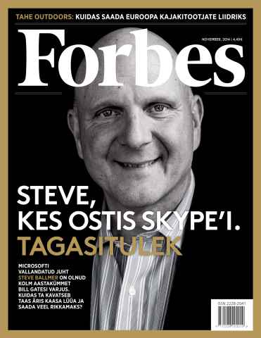 Forbes Nov '14 issue Forbes Nov '14