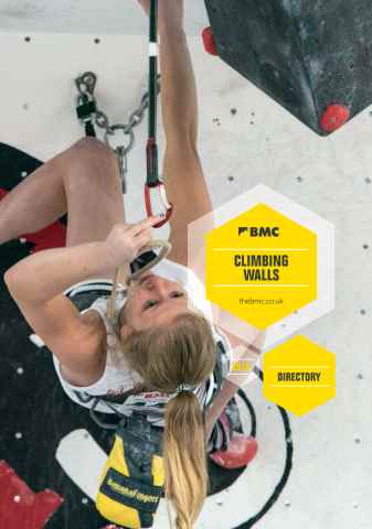 FREE BMC Climbing Wall Directory 2015 issue FREE BMC Climbing Wall Directory 2015