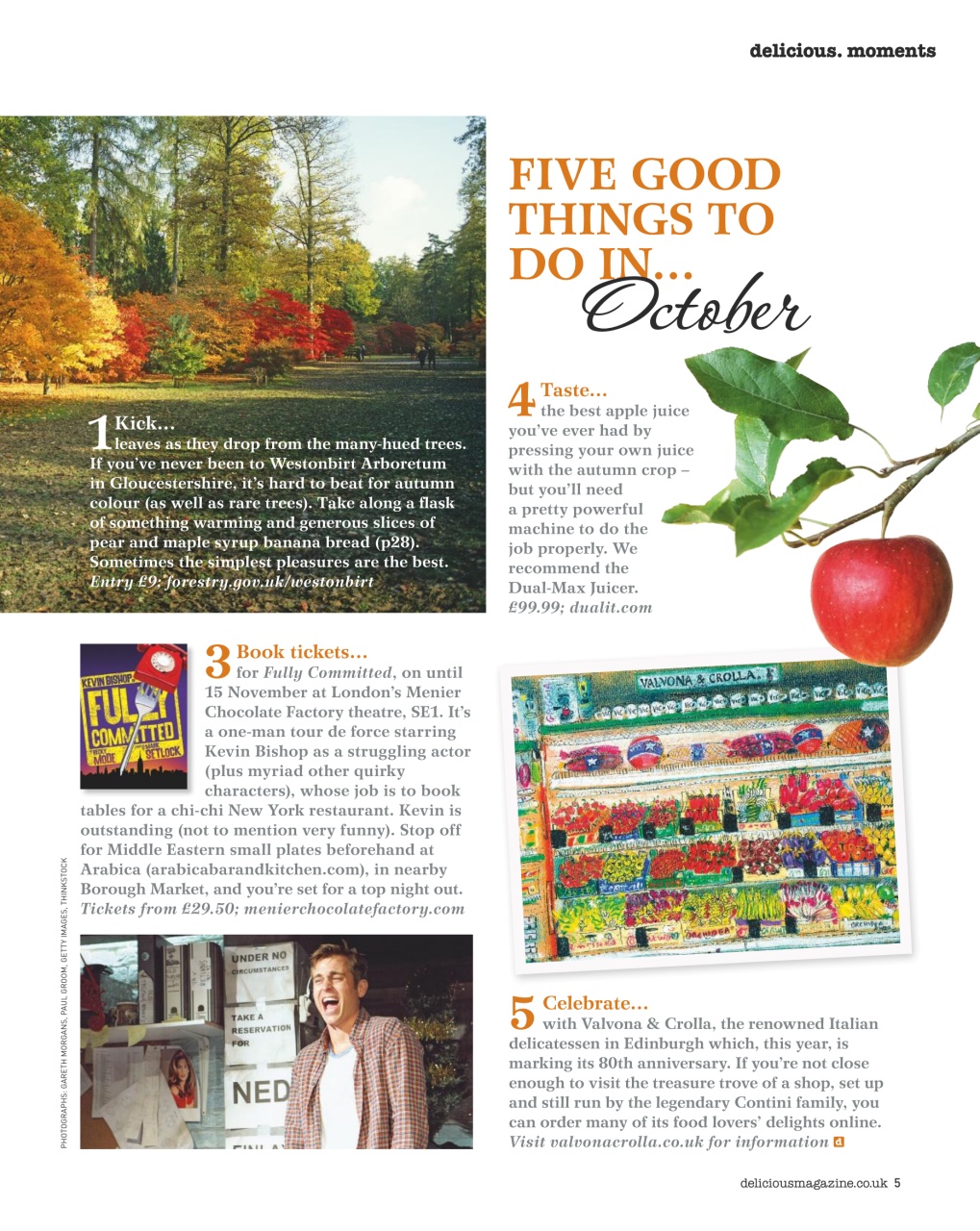 delicious. Magazine Preview Pages