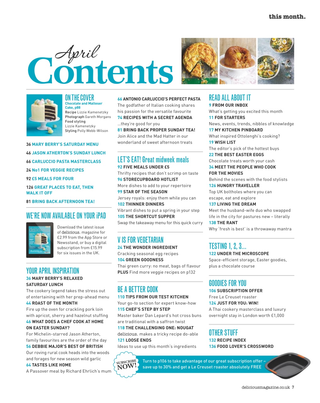 delicious. Magazine Preview Pages