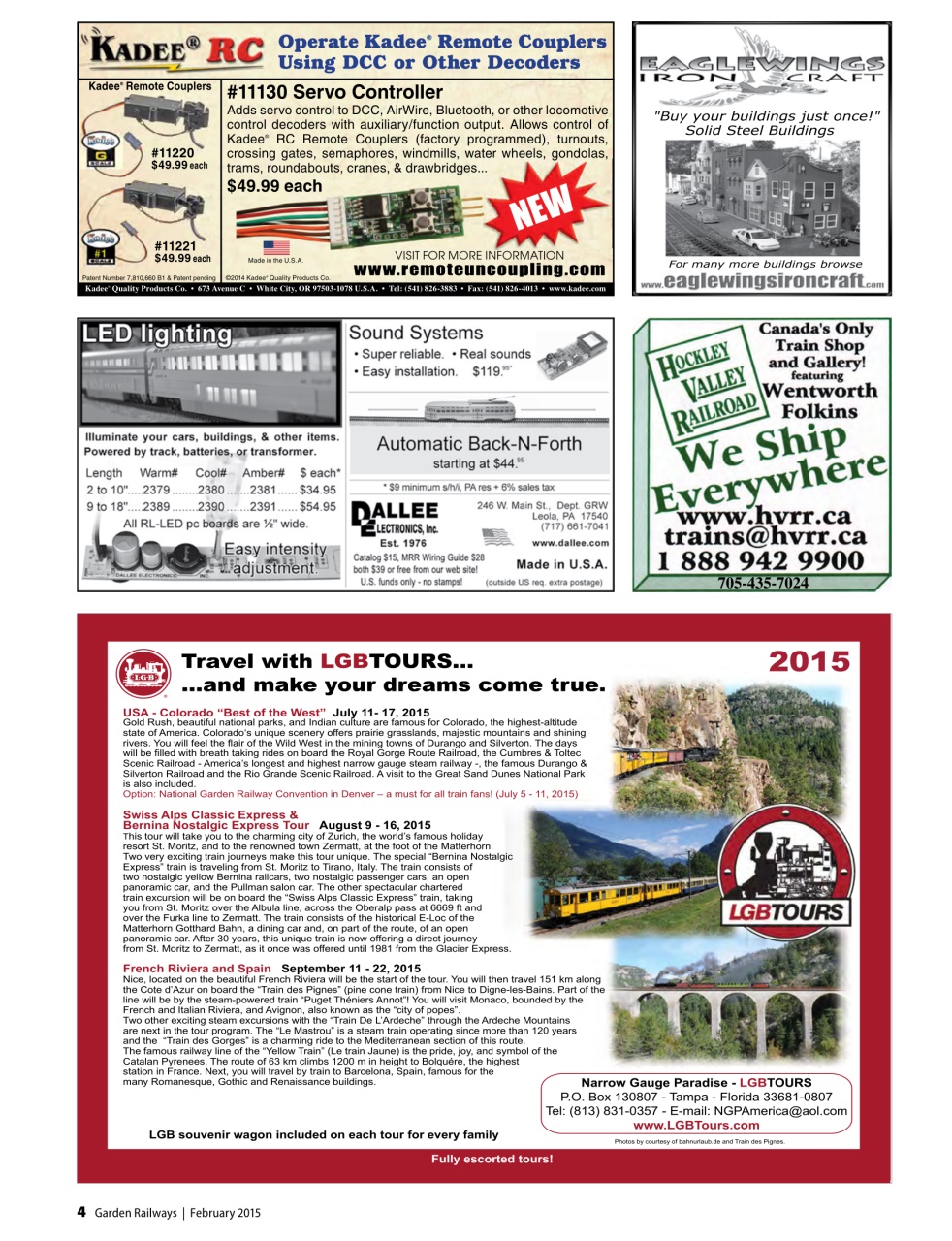 Garden Railways Preview Pages