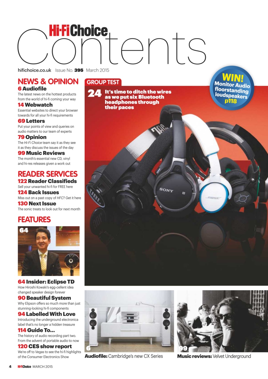 Hi-Fi Choice Preview Pages