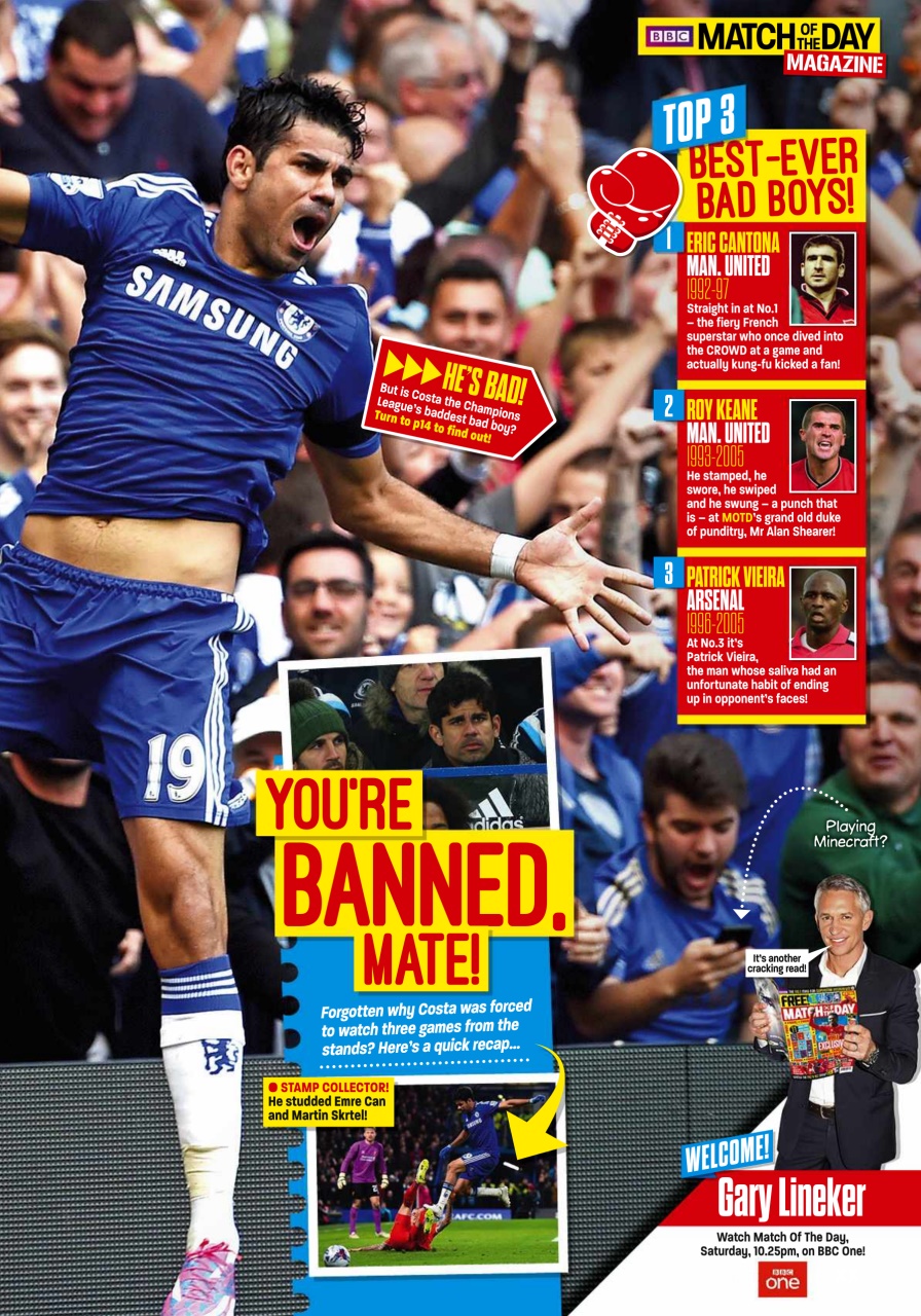 Match of the Day Preview Pages