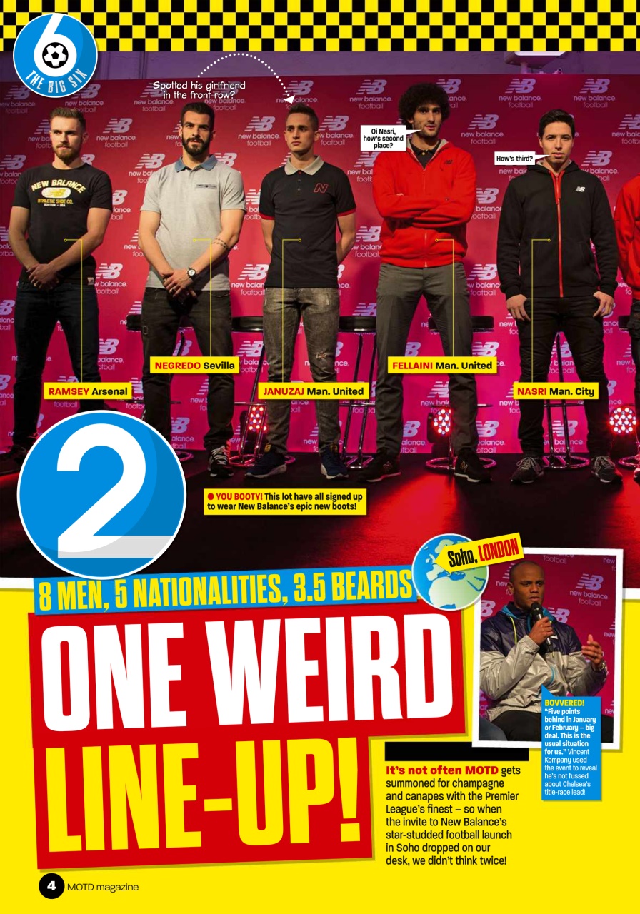 Match of the Day Preview Pages