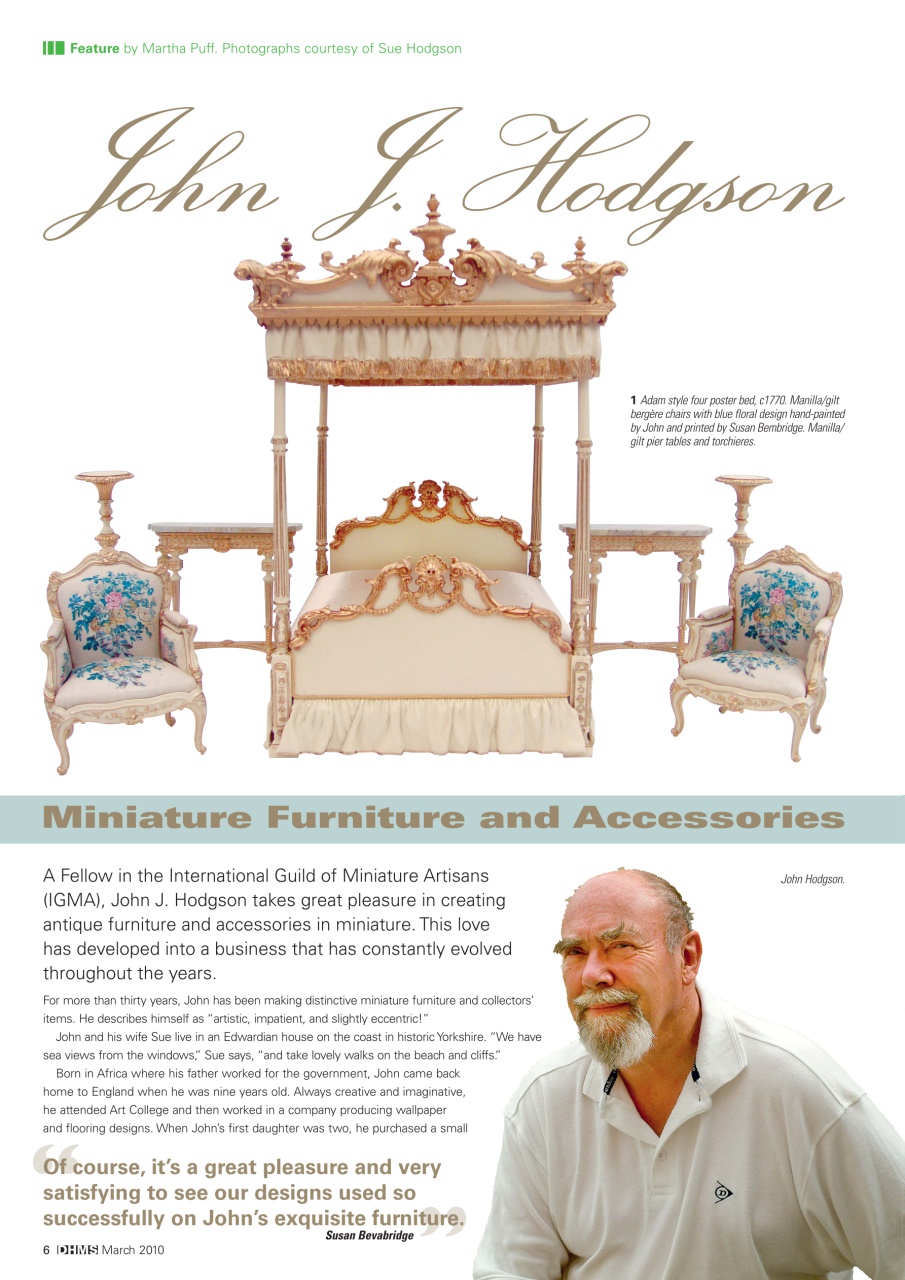 Dolls House and Miniature Scene Preview Pages