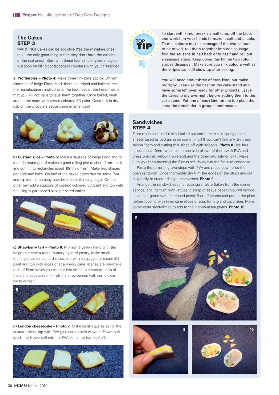 Dolls House and Miniature Scene Preview Pages