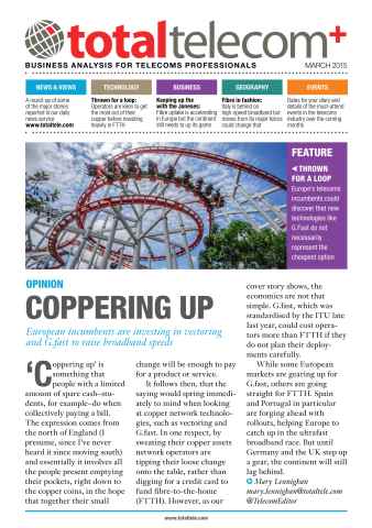 March 2015 Coppering Up issue March 2015 Coppering Up