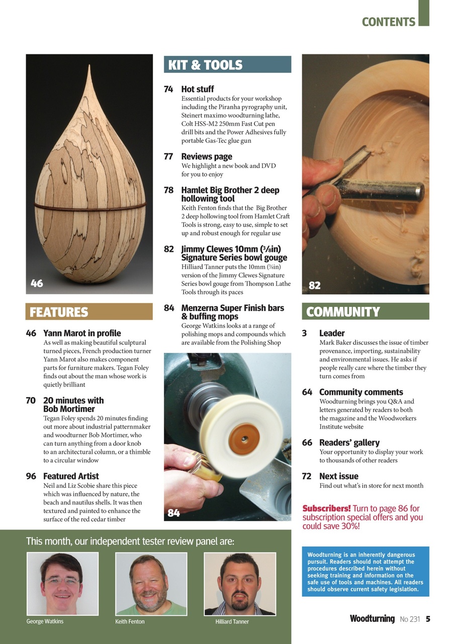 Woodturning Preview Pages