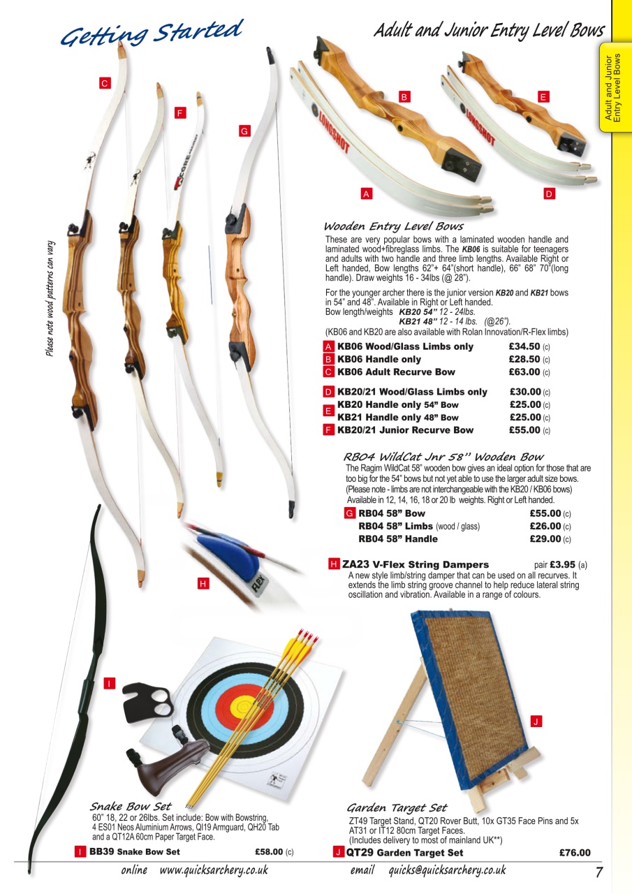Bow International Preview Pages