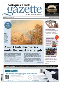Antiques Trade Gazette 
                issue 2719
