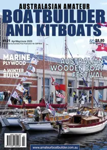 Australian Amateur Boat Builder 
                issue Australian Amateur Boat Builder