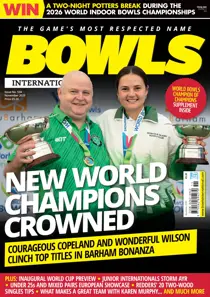 Bowls International issue November 2025