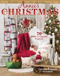 Annie's Christmas 2016 
                issue Annie's Christmas 2016
