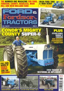 Ford & Fordson June-July 2013 
                issue Ford & Fordson June-July 2013
