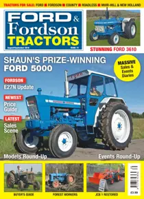 No. 74 - Shaun's Prize Winning Ford 5000 
                issue No. 74 - Shaun's Prize Winning Ford 5000