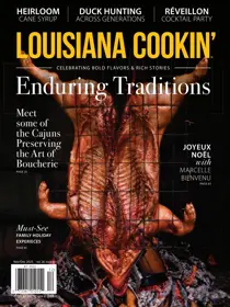 Louisiana Cookin’ 
                issue Louisiana Cookin’
