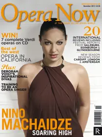 Opera Now November 2012 
                issue Opera Now November 2012