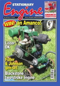 Stationary Engine July 2013 
                issue Stationary Engine July 2013