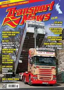 TRANSPORT NEWS AUGUST 2016 
                issue TRANSPORT NEWS AUGUST 2016