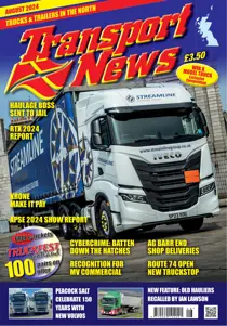 Transport News August 2024 
                issue Transport News August 2024